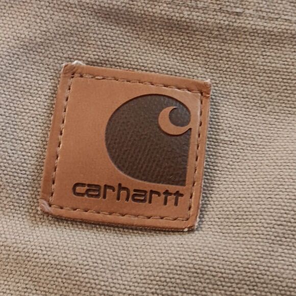 Carharrt Men's Tan Canvas  Utility Work Shorts - Picture 10 of 10